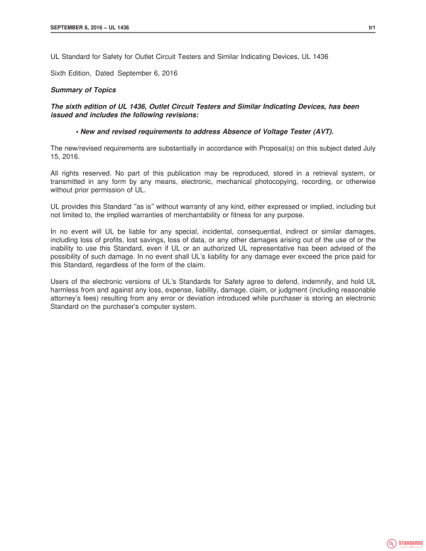 UL 1436 PDF